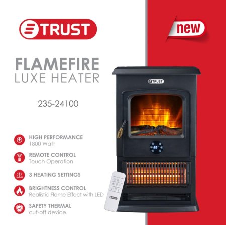 صوبة TRUST + فاير بليس + 3 شمعات