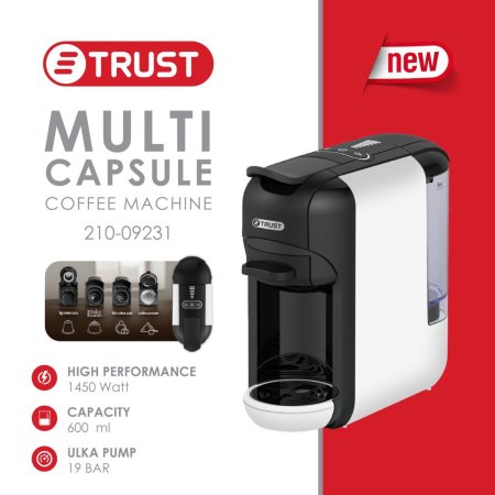 ماكنة اسيبريسو 4 في 1 (TRUST)