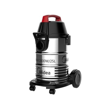 مكنسة MIDEA برميل ستانلس ستيل 25 لتر