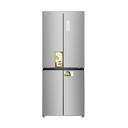 ثلاجة AIWA 4 ابواب سلفر INVERTER