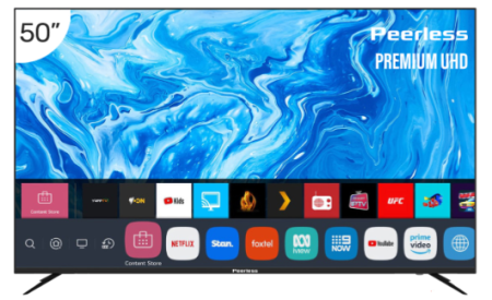 شاشة 50 بوصة سمارت WeBOS (PEERLESS)