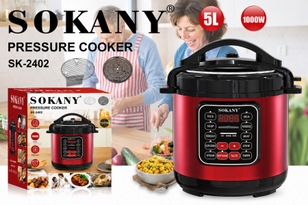 طنجرط ضغط 5 لتر - SOKANY