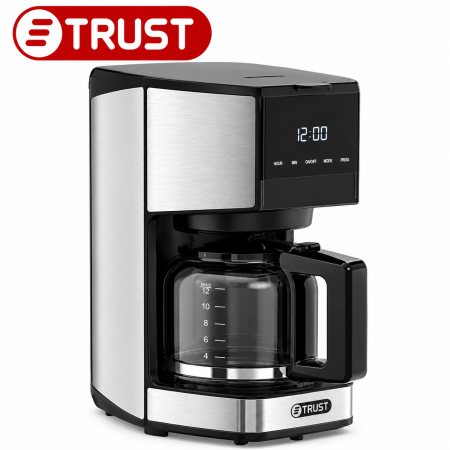 ماكينة قهوة فلتر ديجيتال 1.5 لتر – TRUST