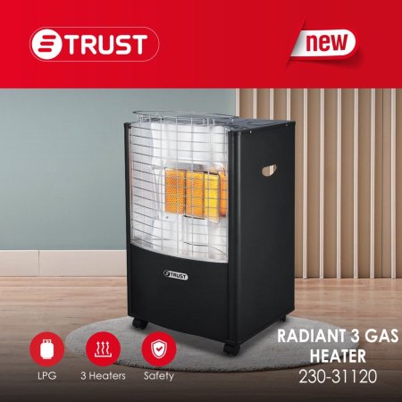 صوبة غاز TRUST  3 بلاطات 